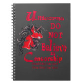 Einhörner glauben nicht... notizblock (Vorderseite)