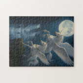 Einhörner im Flug - Puzzle (Horizontal)