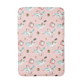 Einhörner im Raum-Muster Badematte (Vorderseite Vertikal)