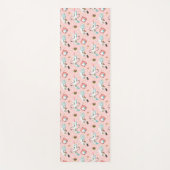 Einhörner im Raum-Muster Yogamatte (Vorderseite)