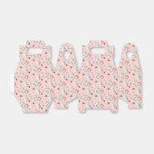 Einhörner im Raummuster Geschenkschachtel (Ungefaltet)