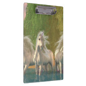 Einhörner im See Klemmbrett (Rechts)