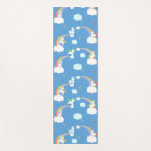 Einhörner im Sky Yoga Mat Yogamatte (Vorderseite)
