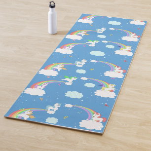 Einhörner im Sky Yoga Mat Yogamatte