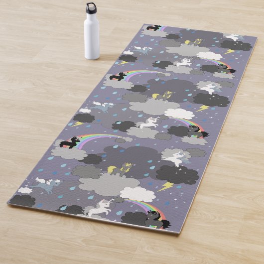 Einhörner in einer Gewittermatte Yogamatte (Beispiel)