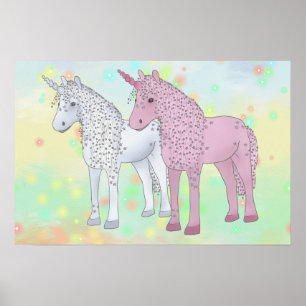 Einhörner Poster