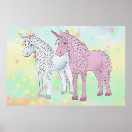 Einhörner Poster (Vorne)