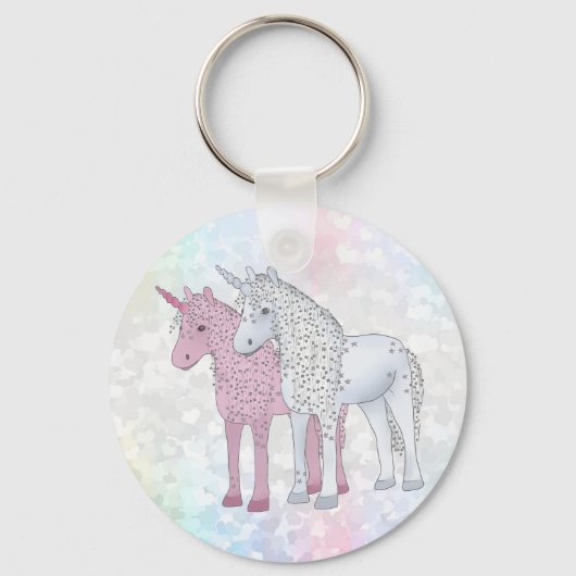 Einhörner Schlüsselanhänger (Vorderseite)
