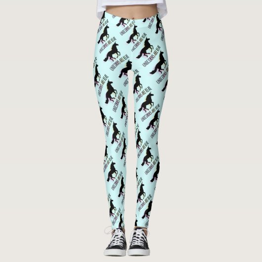Einhörner sind echt leggings (Vorderseite)