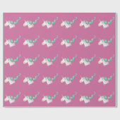 Einhörner sind magisch geschenkpapier (Flach)