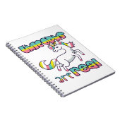Einhörner sind wirklich notizblock (Rechte Seite)