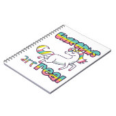 Einhörner sind wirklich notizblock (Linke Seite)