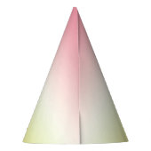 Einhörner und Gänseblümchen, "Happy Birthday" Partyhütchen (Rückseite)