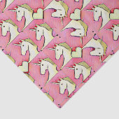 Einhörner und Herz Seidenpapier (Ausschnitt)