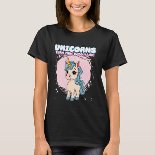 Einhörner verwandeln Meh in magische Einhörner T-Shirt
