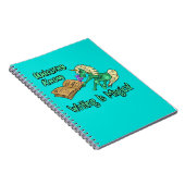 Einhörner wissen, dass Schrift magisch ist Notizblock (Rechte Seite)