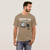 Einhörnerregen lustig T-Shirt (Vorne ganz)