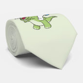 Einhornfahrten mit Niedlichen Dinosauriern auf Tre Krawatte (Gerollt)