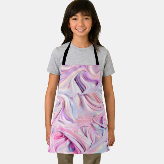 Einhornfarben Schürze (Insitu)