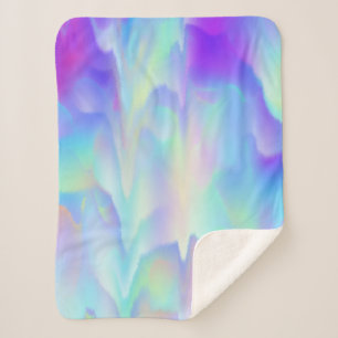 Einhornfarben Sherpadecke