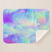 Einhornfarben Sherpadecke (Vorderseite (Horizontal))