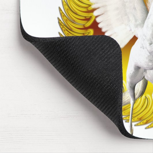 Einhornfliegen Mousepad (Ecke)