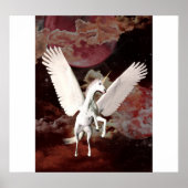 Einhornfliegen Poster (Vorne)