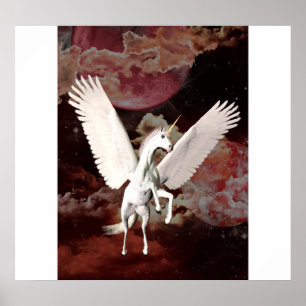 Einhornfliegen Poster