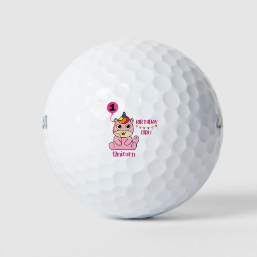 Einhorngeburt Golfball (Vorderseite)