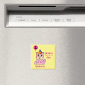 Einhorngeburt Magnet (In Situ (Geschirrspüler))