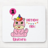 Einhorngeburt Mousepad (Vorne)