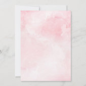 Einhorngeburtseinladung Einladung (Rückseite)