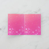 Einhorngeburtstag gefolgte Einladung (Innenseite)