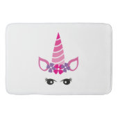 Einhorngesicht Badematte (Vorderseite)