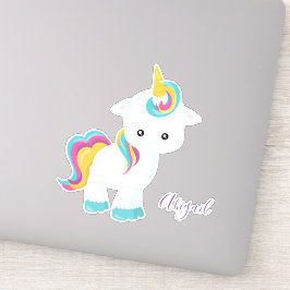 Einhorngürtel Aufkleber