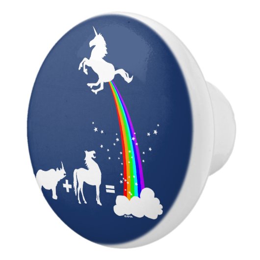 Einhornherkunft Keramikknauf (Rechts)