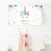 Einhornhintergrund | Einhornplakat | Einhornfahne Banner (Insitu)