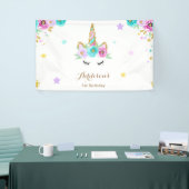 Einhornhintergrund | Einhornplakat | Einhornfahne Banner (Messeveranstaltung)