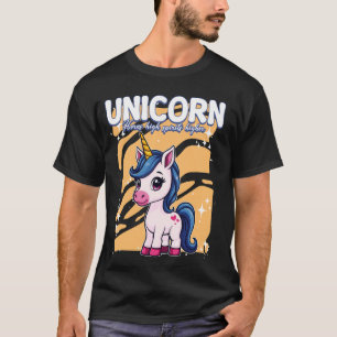 Einhornhörner Hochprozentiges Höheres Einhorn T-Shirt