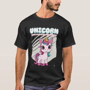 Einhornhörner machen alles besser Einhorn T-Shirt