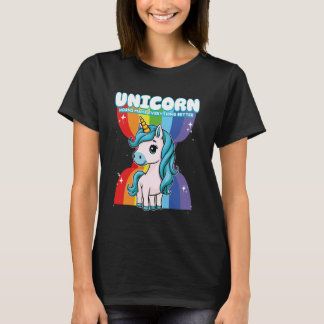 Einhornhörner machen alles besser T-Shirt