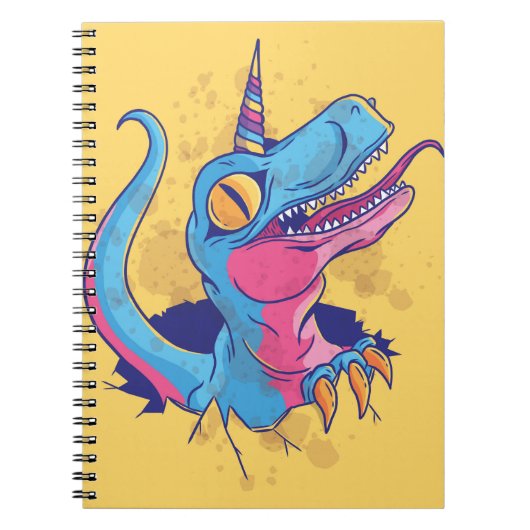 Einhornisaurus Notizblock (Vorderseite)