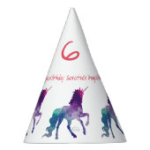 Einhornjahr - Party Hat Partyhütchen (Rechts)