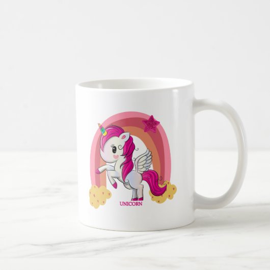 Einhornkaffee-Tasse Kaffeetasse (Rechts)