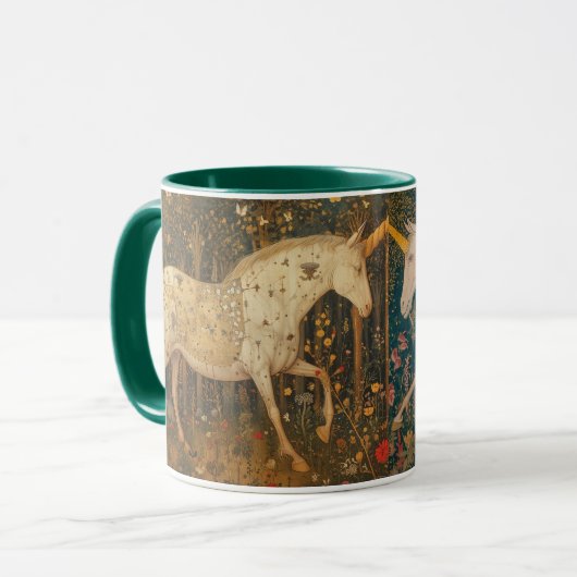 Einhornkaffee/Tee Tasse (Vorderseite Links)
