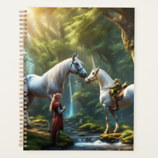 Einhornkalender Planer (Vorderseite)