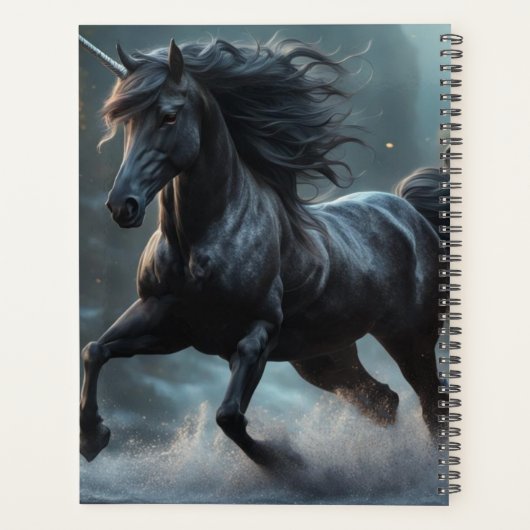 Einhornkalender Planer (Rückseite)