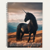 Einhornkalender Planer (Vorderseite)