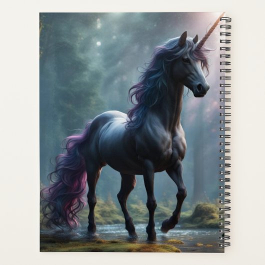 Einhornkalender Planer (Rückseite)