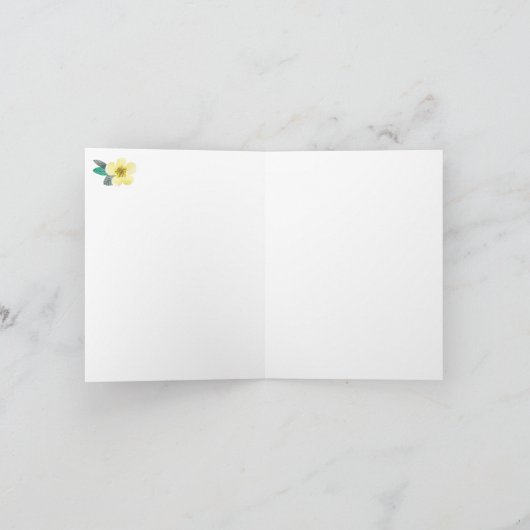 Einhornkarte (Innenseite)